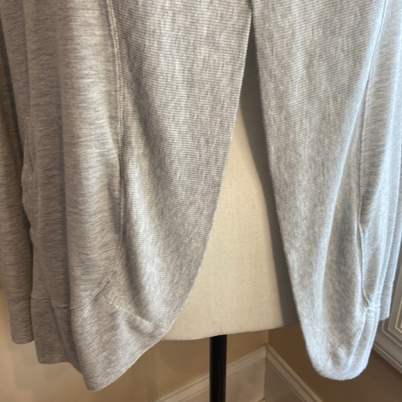 HAVEN WELL WITHIN Size S Open Front Sweater Gray - Picture 4 of 13